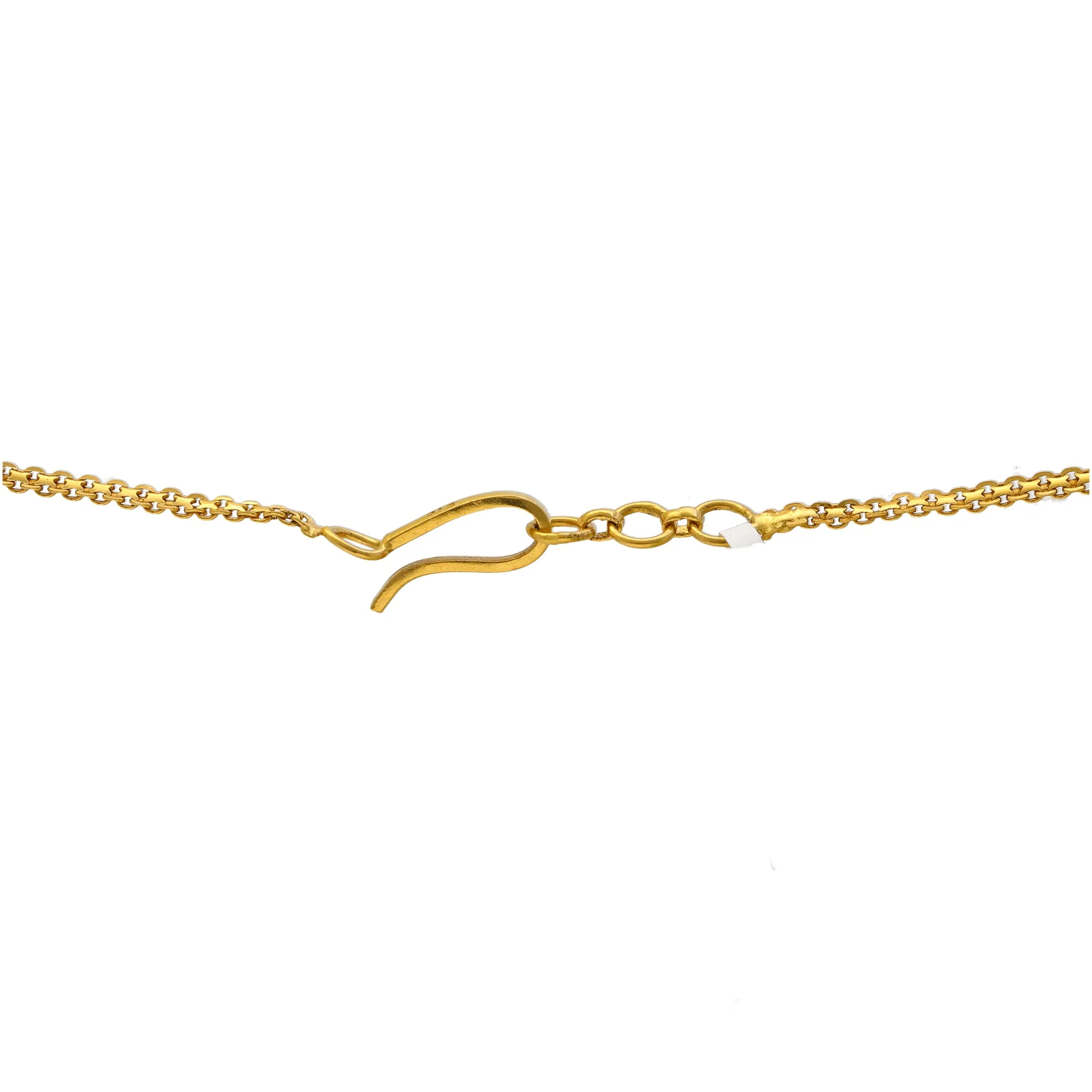 22K Yellow Gold Choker Necklace Set (98gm)