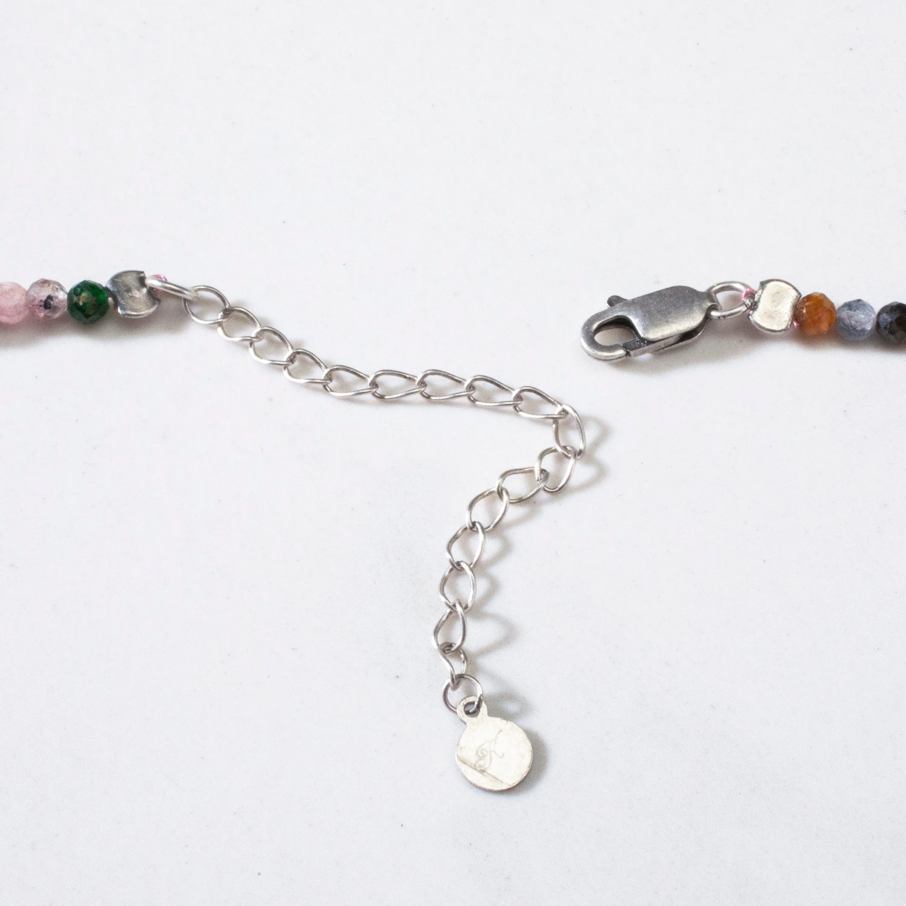 3mm Tourmaline Faceted 31 Necklace / Multi Wrap Bracelet