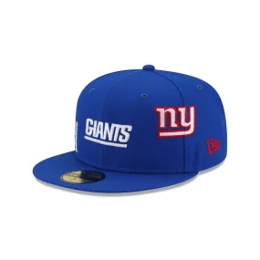 [60188517] New York Giants Just Don Blue NFL 59FIFTY Men's Fitted Hat