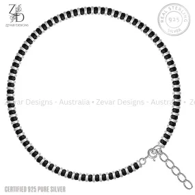 925 Silver Nazariya Anklets - Single