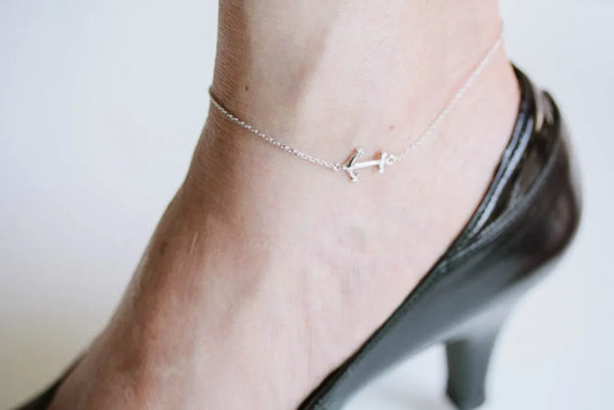 Anchor Anklet-A