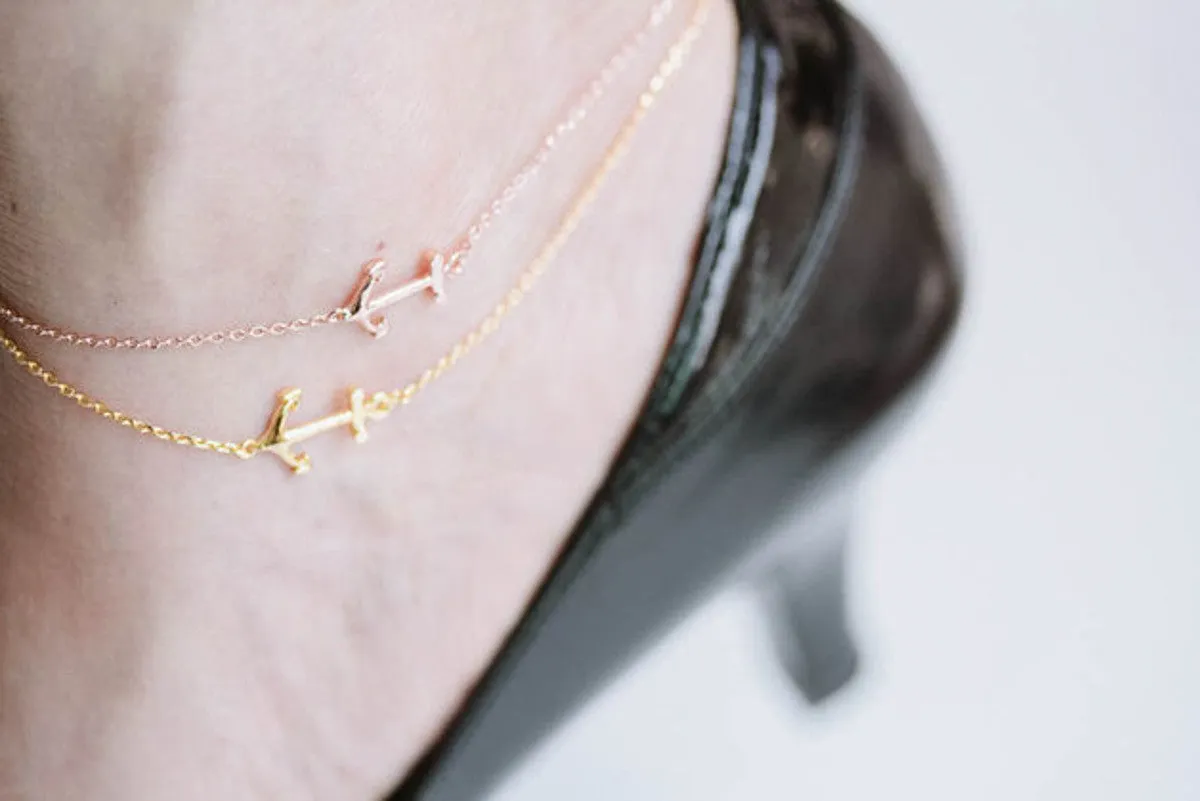 Anchor Anklet-A