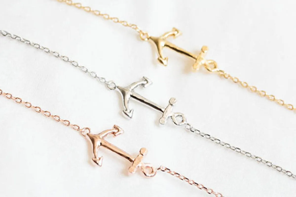 Anchor Anklet-A