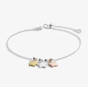 Anklet - Three Tone Stars