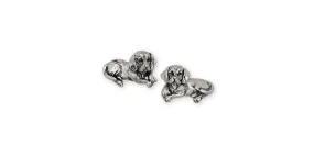 Beagle Earrings Jewelry Sterling Silver Handmade Dog Earrings BG6-E