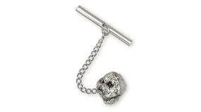 Bichon Frise Tie Tack Jewelry Sterling Silver Handmade Dog Tie Tack BC1-TT