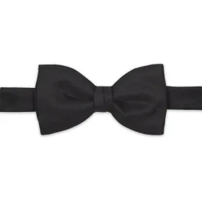 Black Pre-tied Butterfly Bow Tie