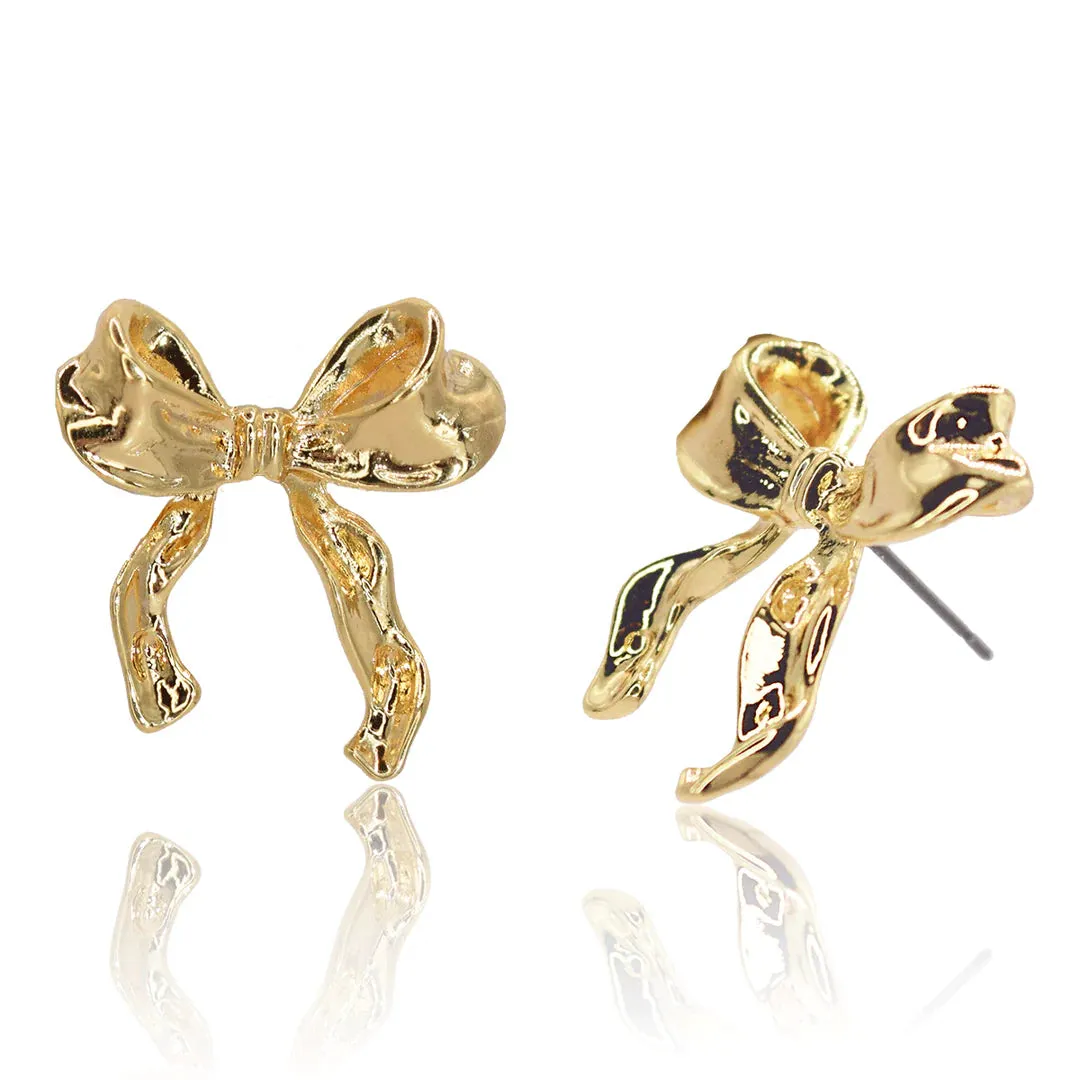 Bow Stud Earrings