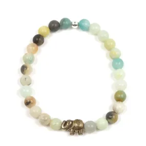 Bracelet - Amazonite Elephant