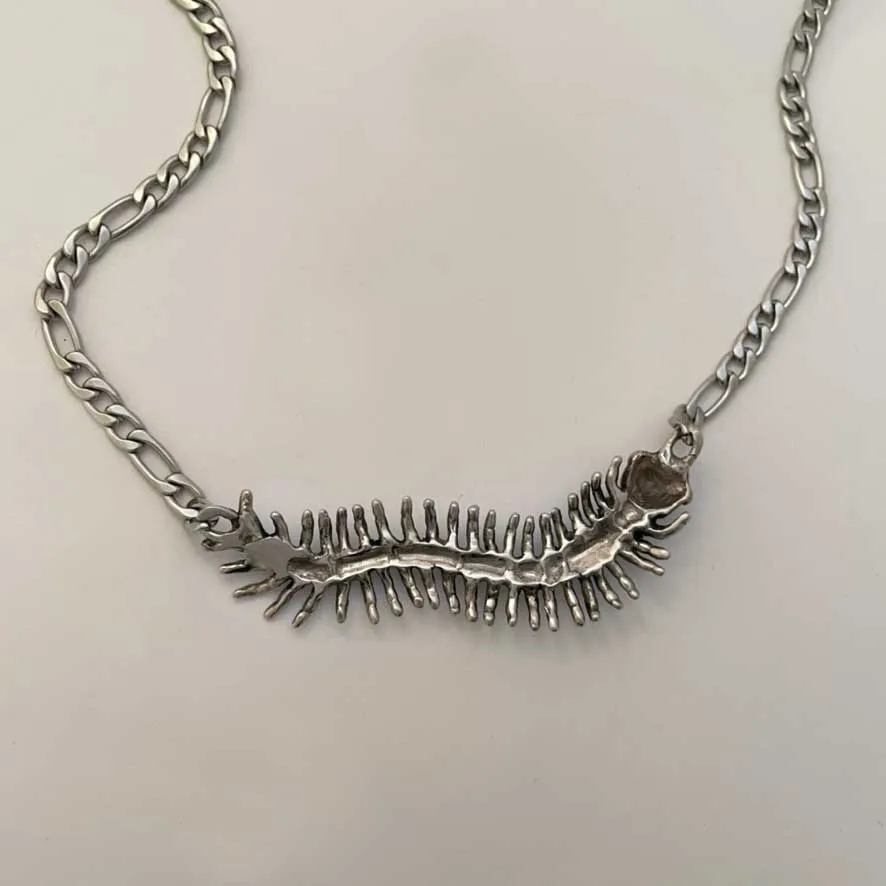 Centipede Girl Necklace