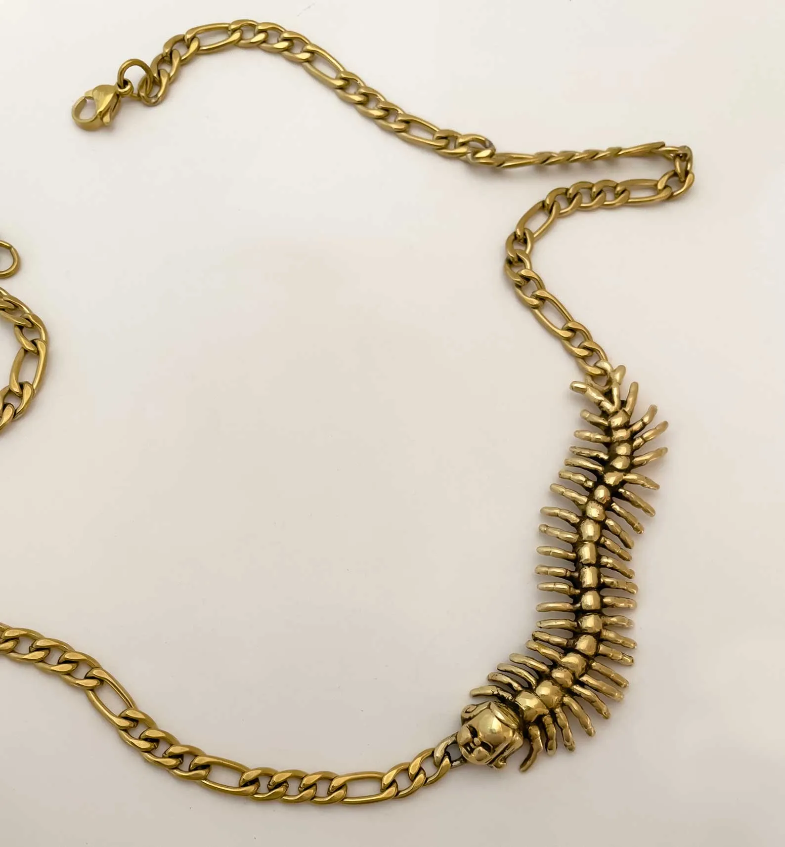 Centipede Girl Necklace