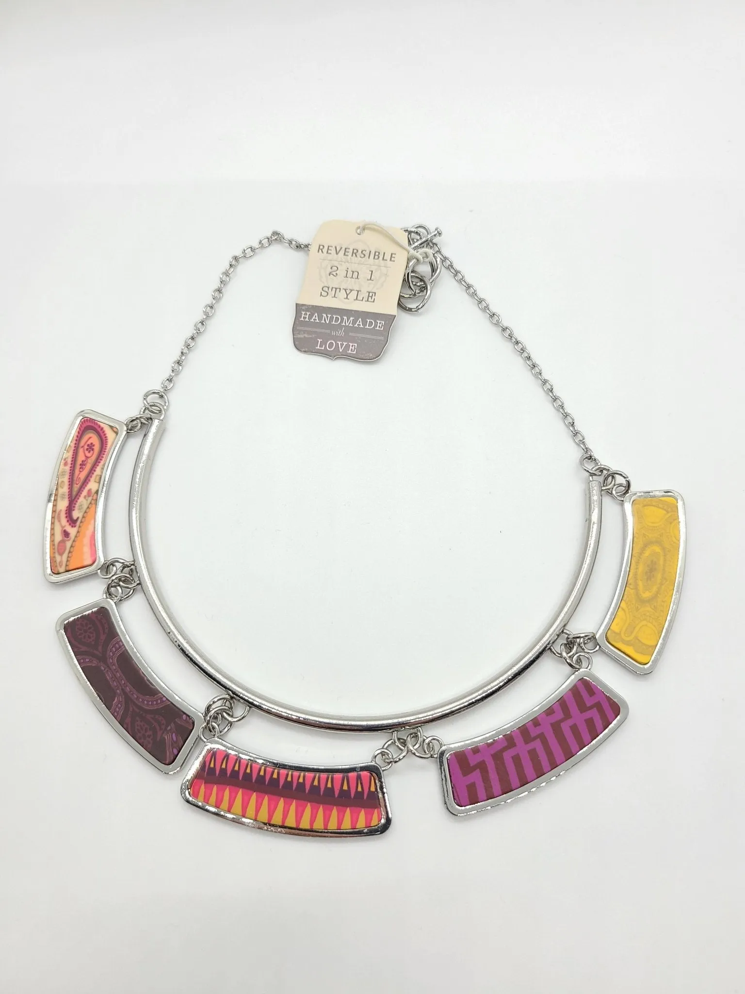 Cleopatra Reversible Collar Necklace