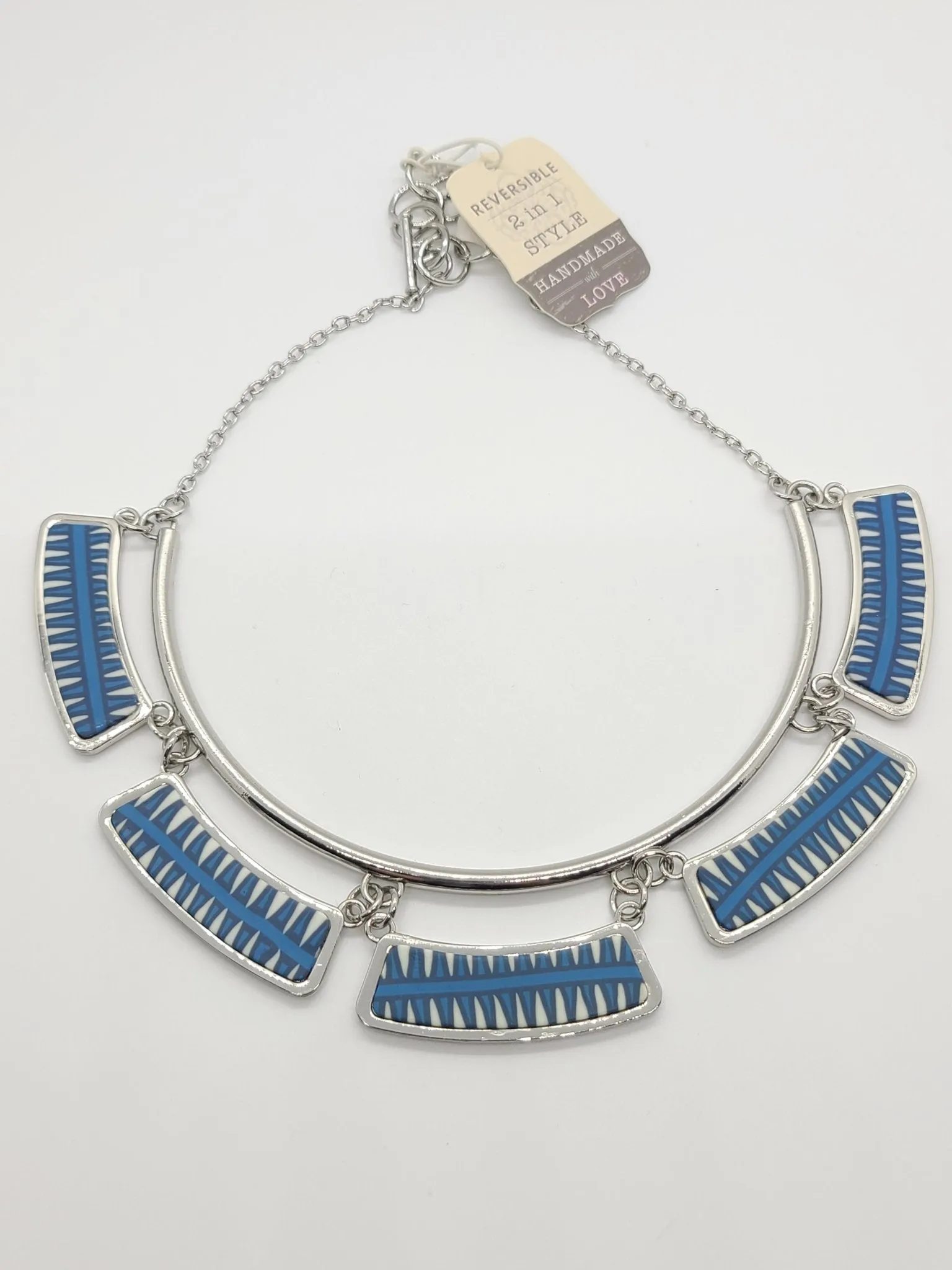 Cleopatra Reversible Collar Necklace