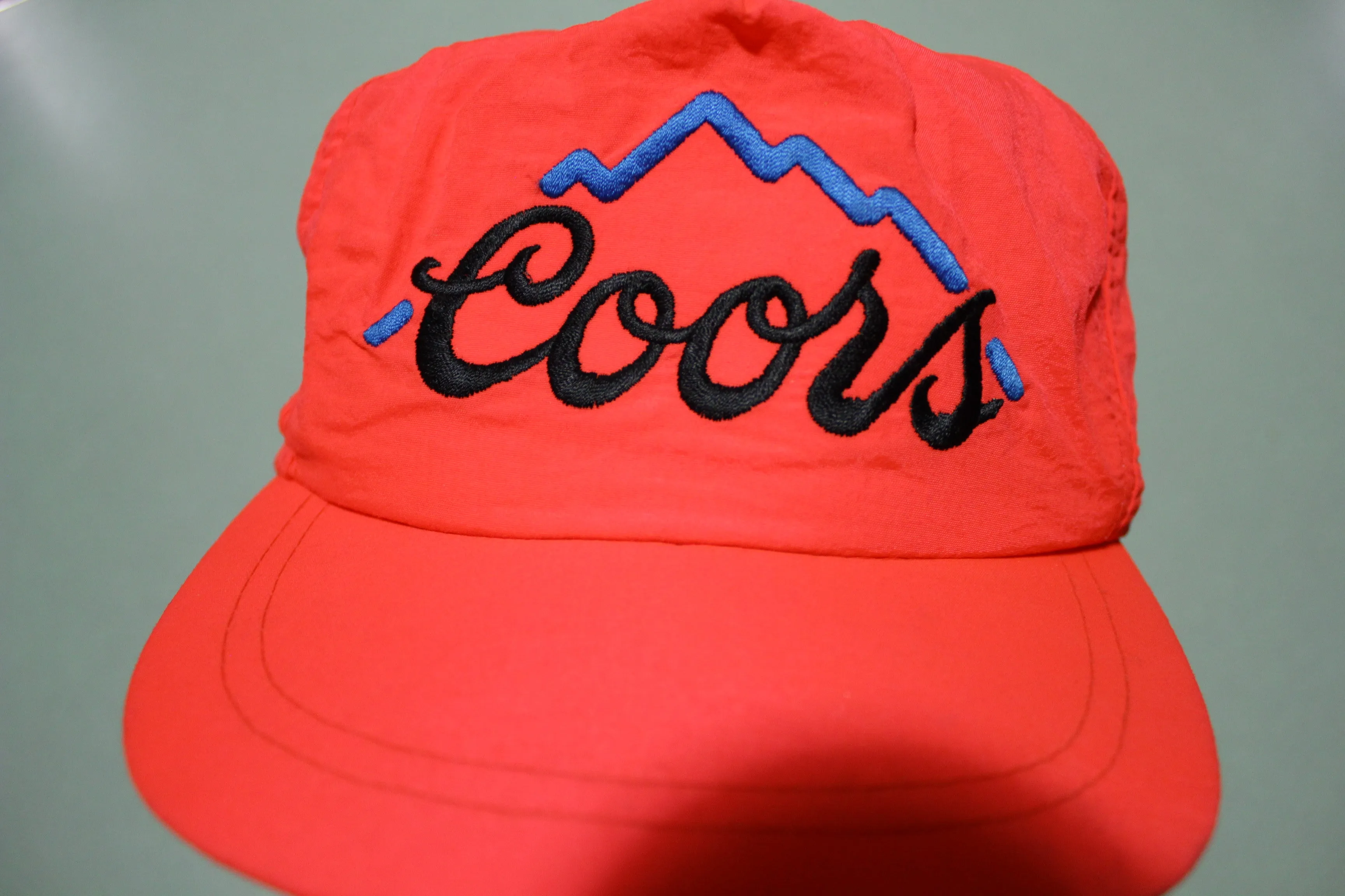 Coors Beer Hot Pink Vintage 90's Adjustable Back Cap Hat