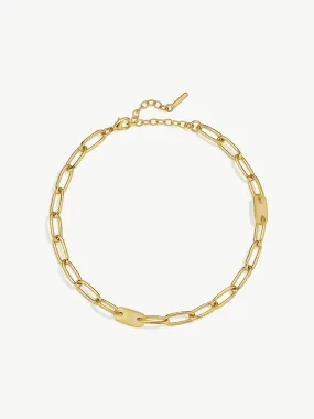 Delicate Ellipse Anklet