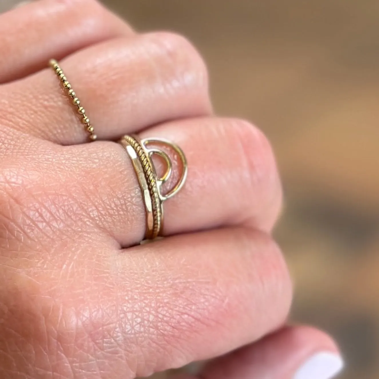 Everlast Stacking Rings - 14kt Gold-Filled