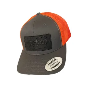 Flexfit Snapback Hat - Orange Infamous Logo