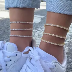 Glazd Tennis Anklet