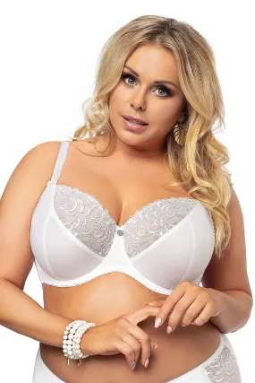 Gorsenia Lingerie Classic Soft Bra White