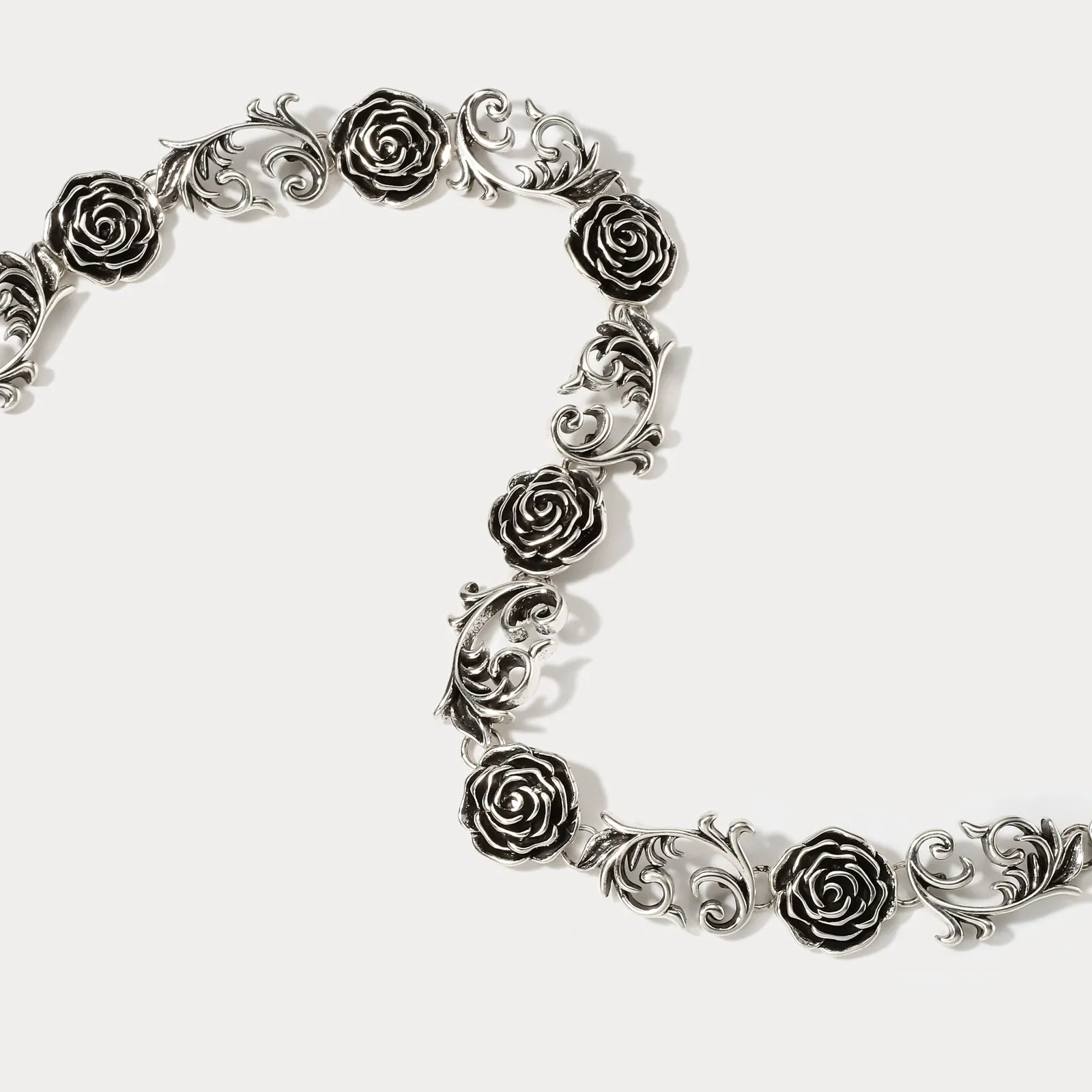 Gothic Dark Rose Choker