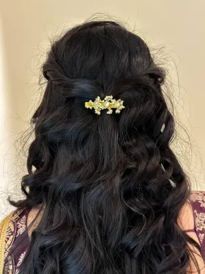 Handmade Kundan Studded Hairpin