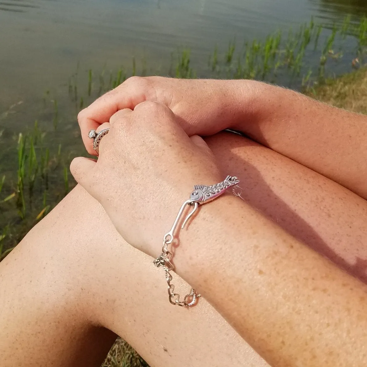 Hooked Fish Bracelet