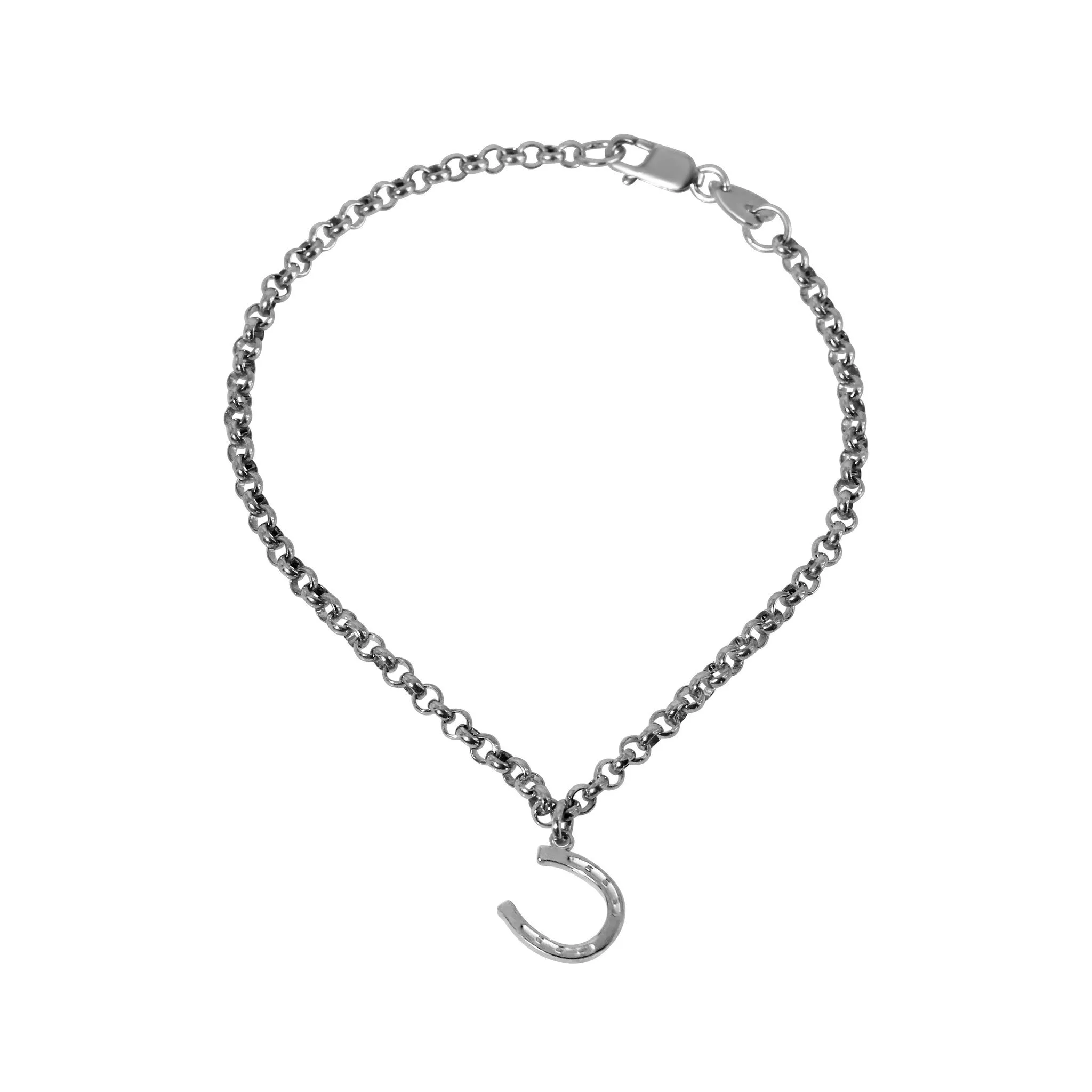 Horseshoe Charm Anklet