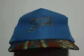 Irrigation Specialists Vintage Aztec Southwestern Print Bill 90s Adjustable Back Snapback Hat