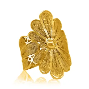 ISABEL GOLD SIGNATURE RING FILIGREE