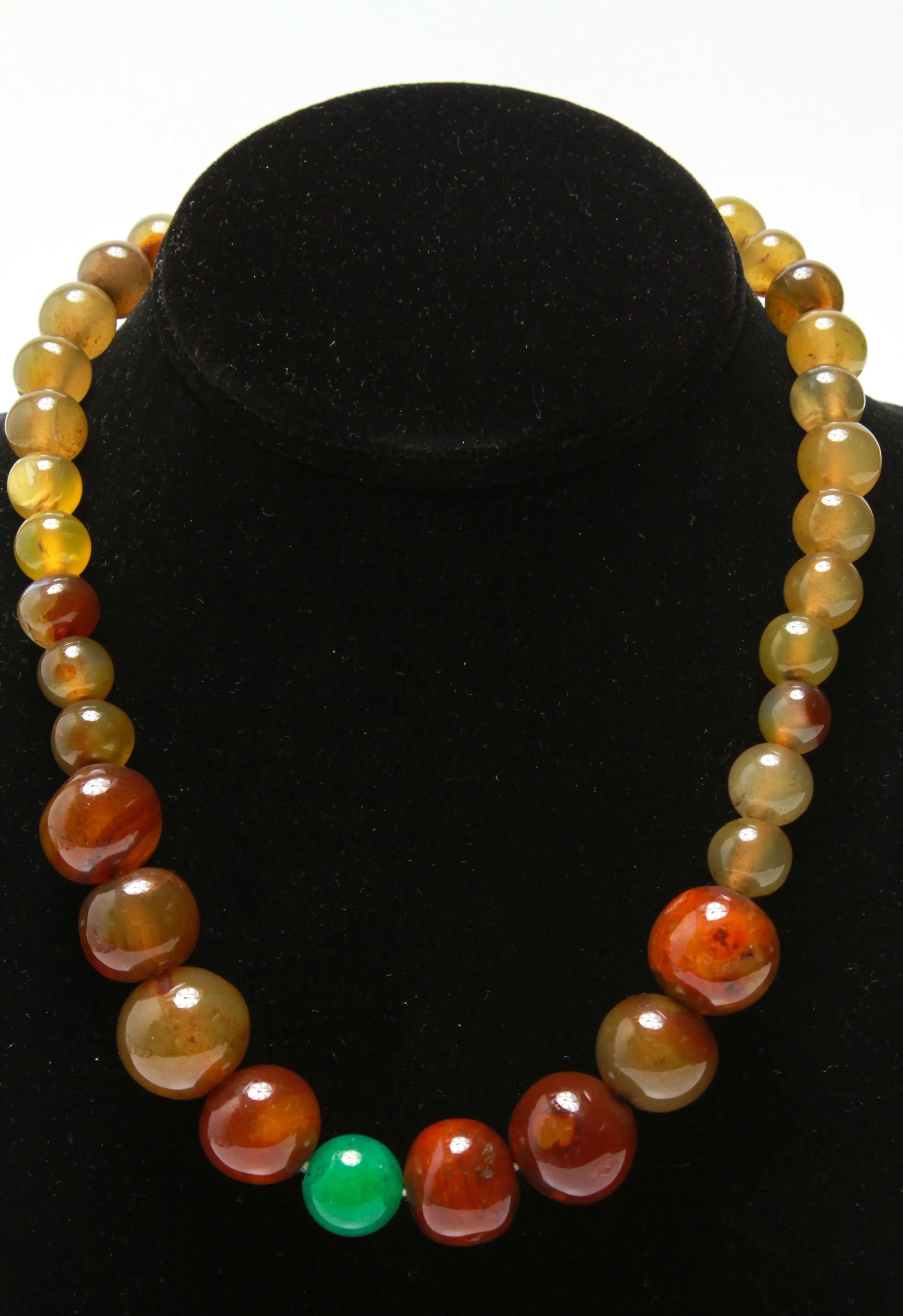 Jade & Hardstone Beads Necklace