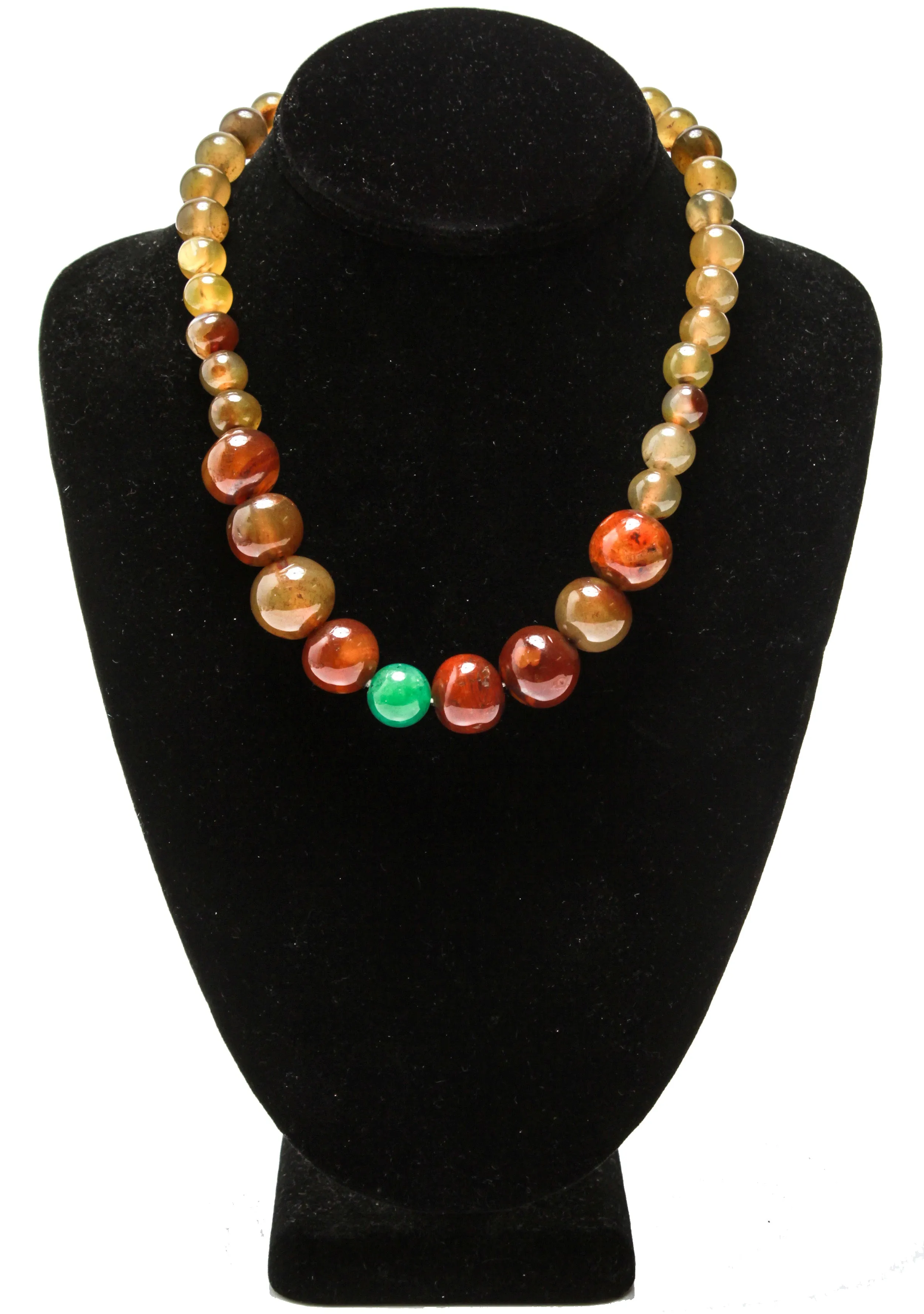 Jade & Hardstone Beads Necklace