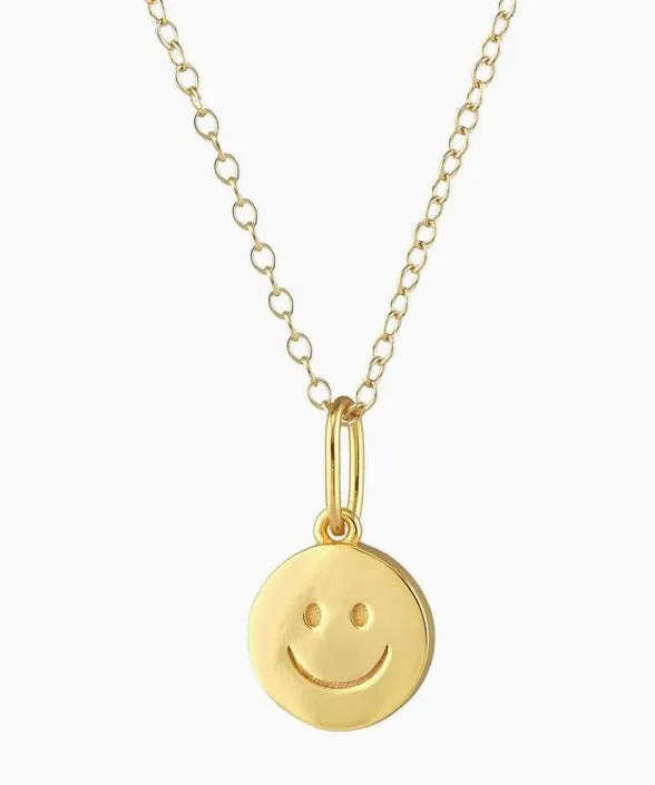 Kris Nations Happy Charm Necklace - Gold