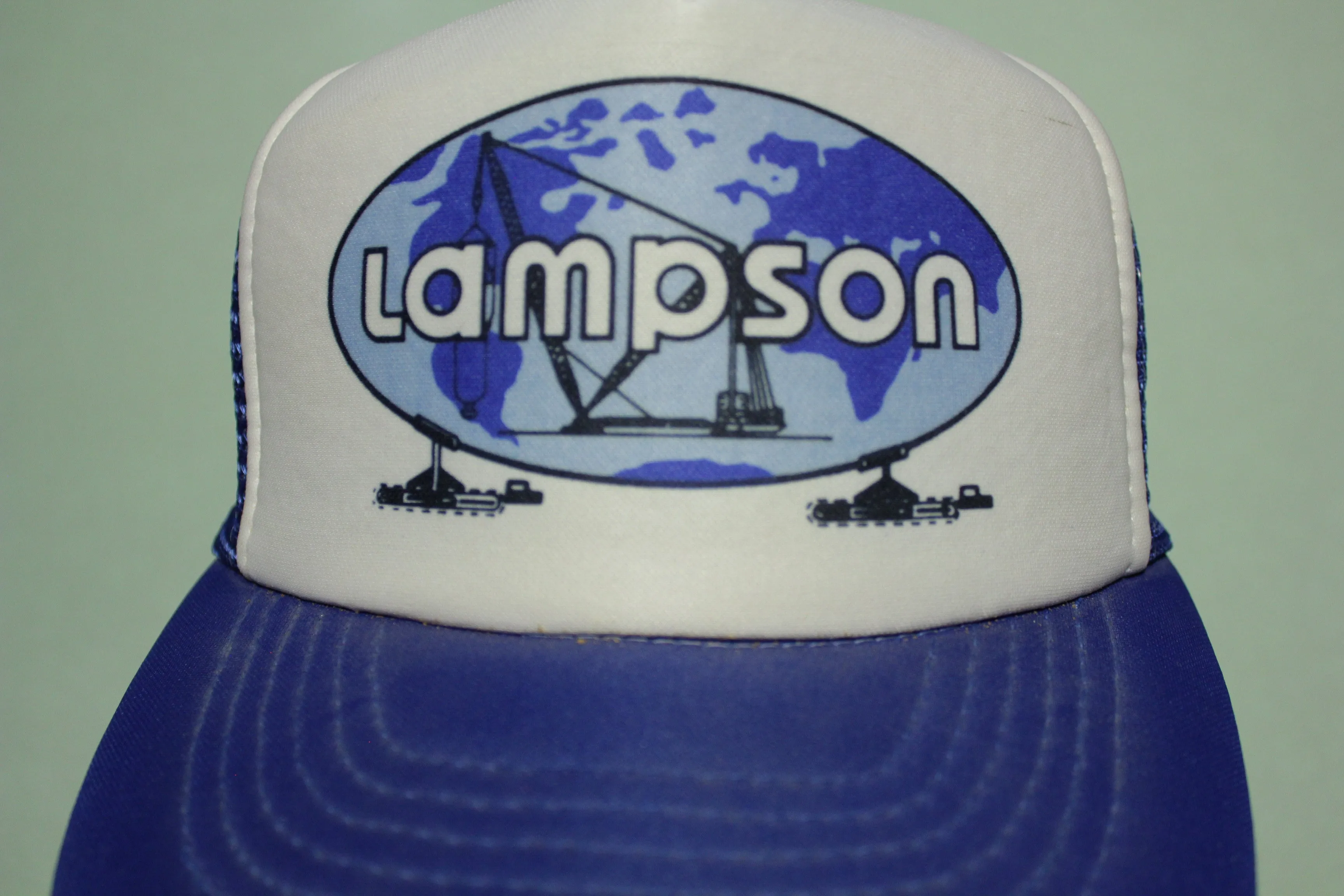 Lampson Cranes Kennewick Vintage 80's Adjustable Back Snapback Hat