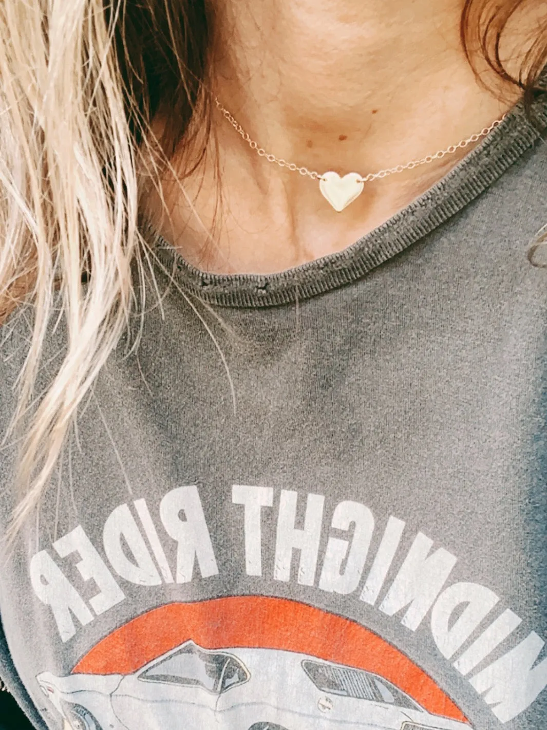 Little Heart Choker Necklace