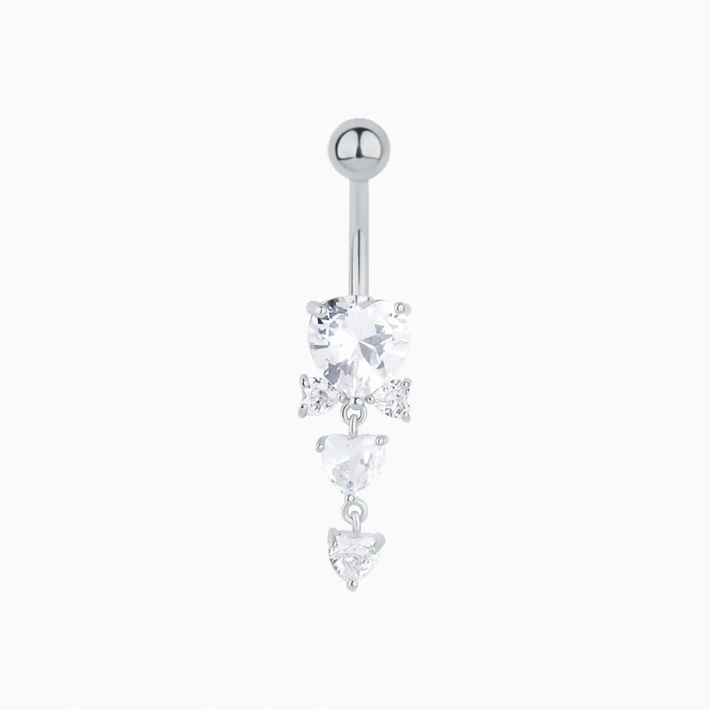 Love Bow Belly Ring