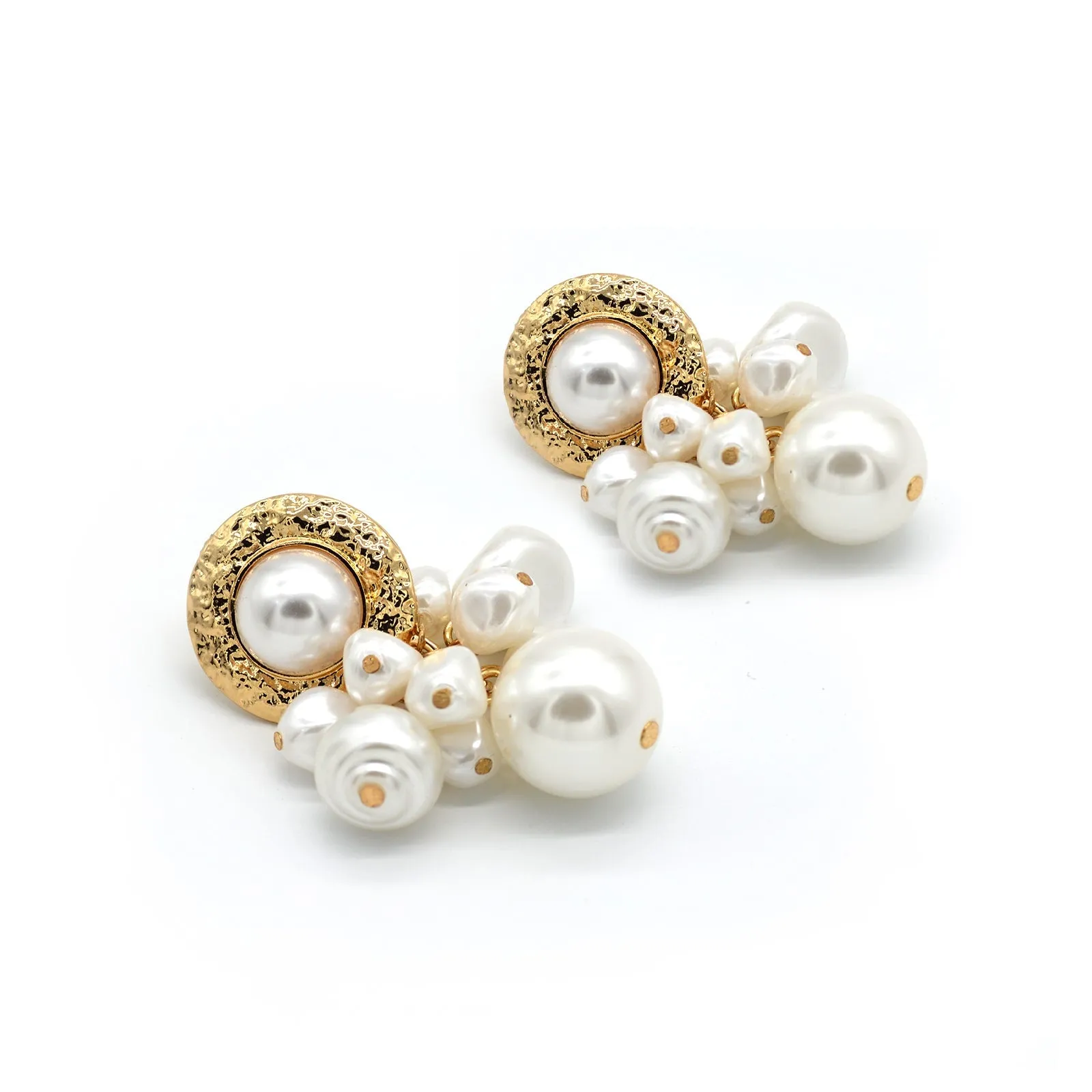 Mikimoto Pearl Gold Earrings