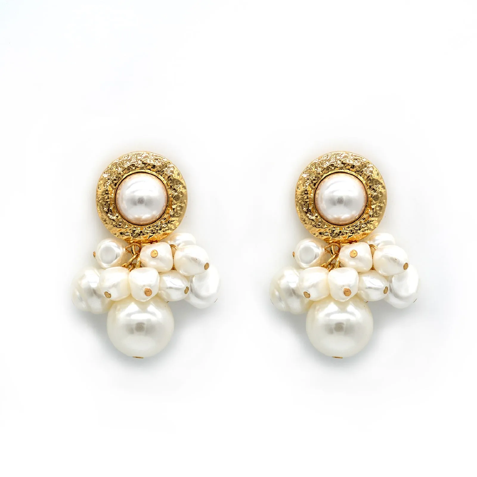 Mikimoto Pearl Gold Earrings