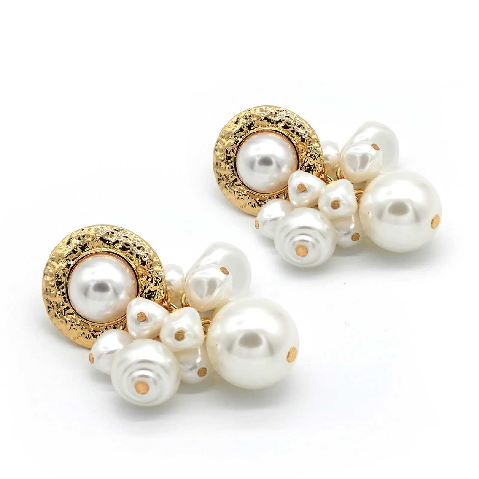 Mikimoto Pearl Gold Earrings