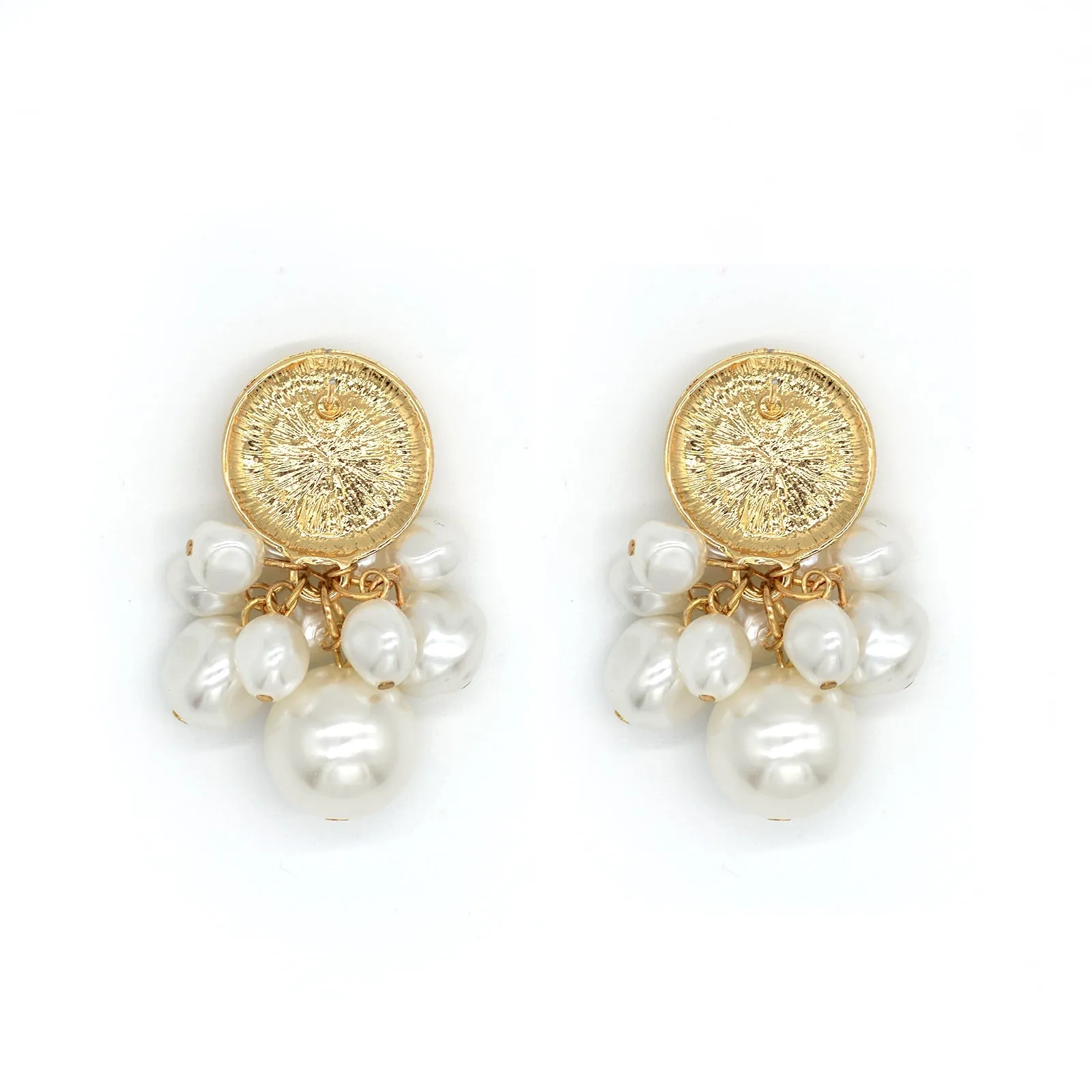 Mikimoto Pearl Gold Earrings