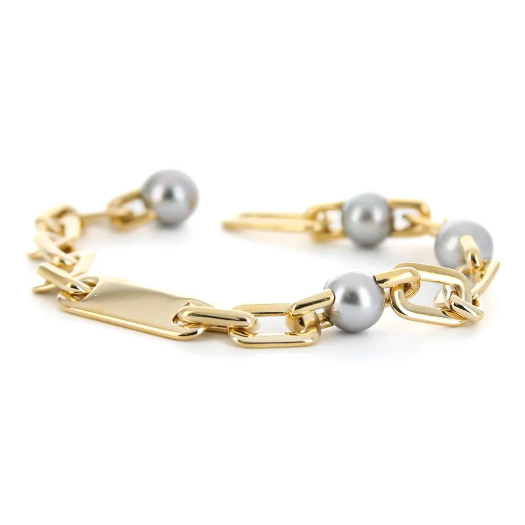 Mikimoto | Tahitian Pearl Chain Bracelet