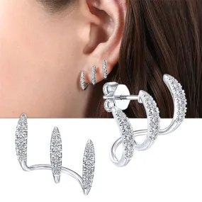 Modern Fashion Versatile Claws Stud Earrings