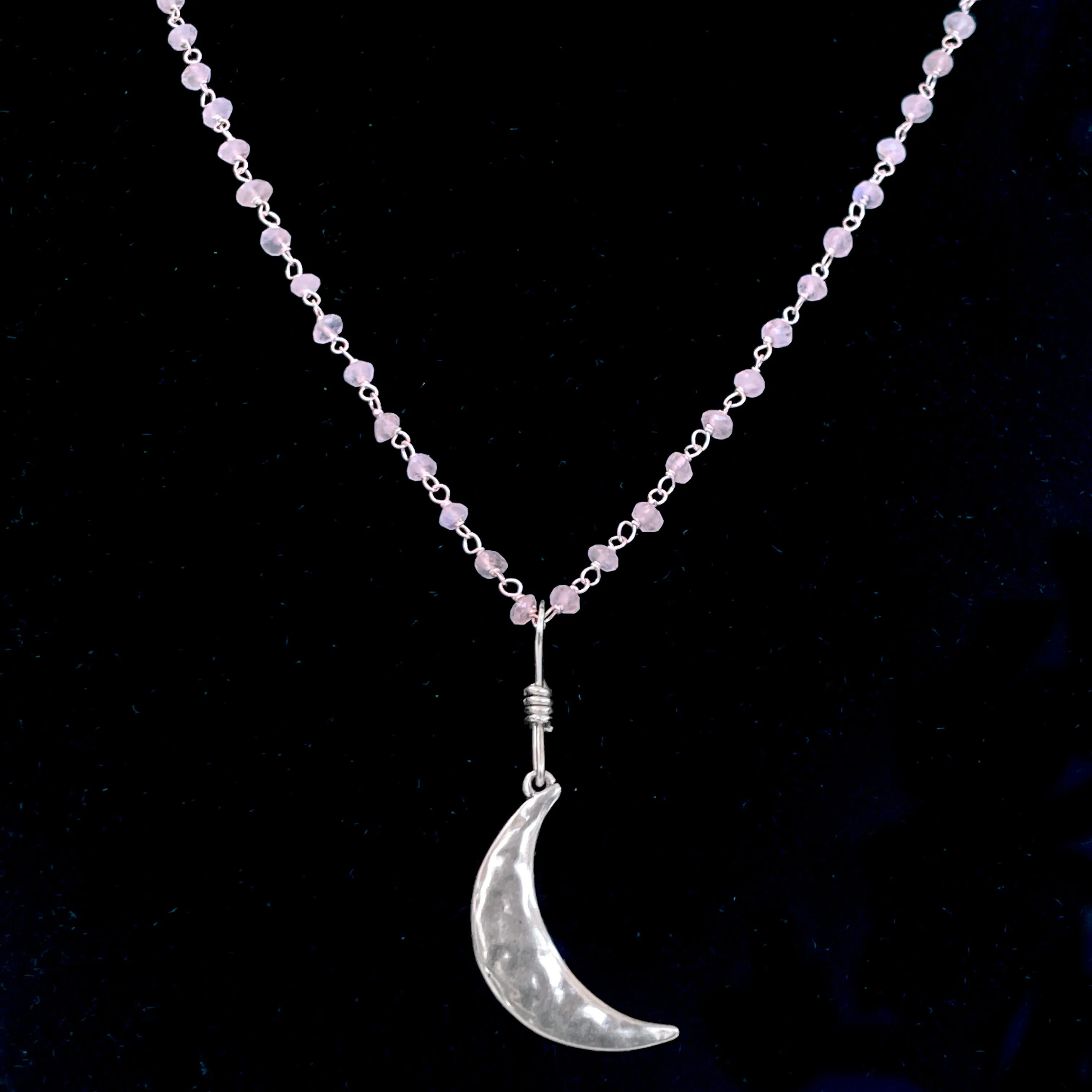 Moony Moonstone gemstone Necklace