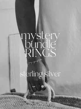 MYSTERY BUNDLE | RINGS | SILVER