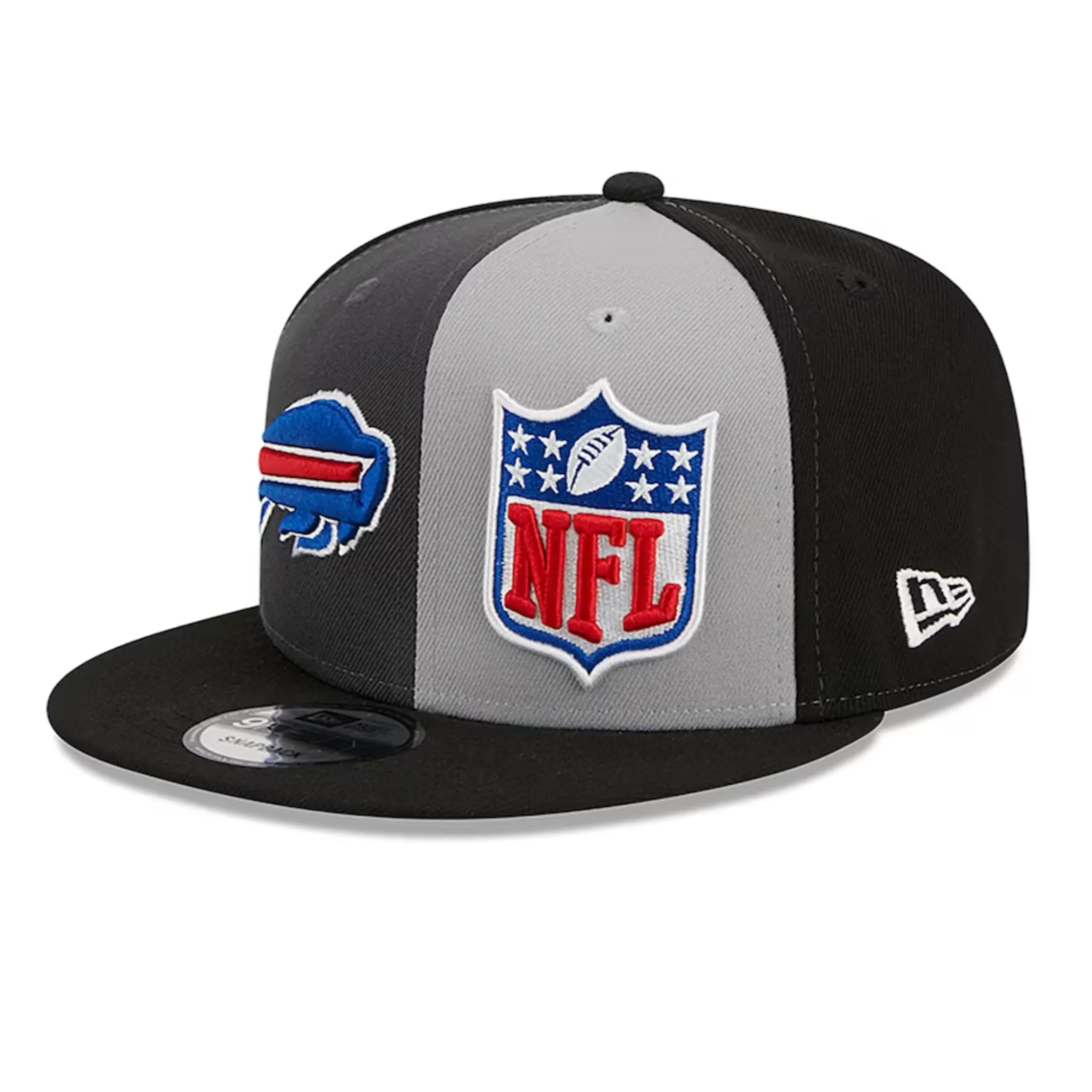 New Era Bills 2023 Sideline Gray Panels 9FIFTY Snapback