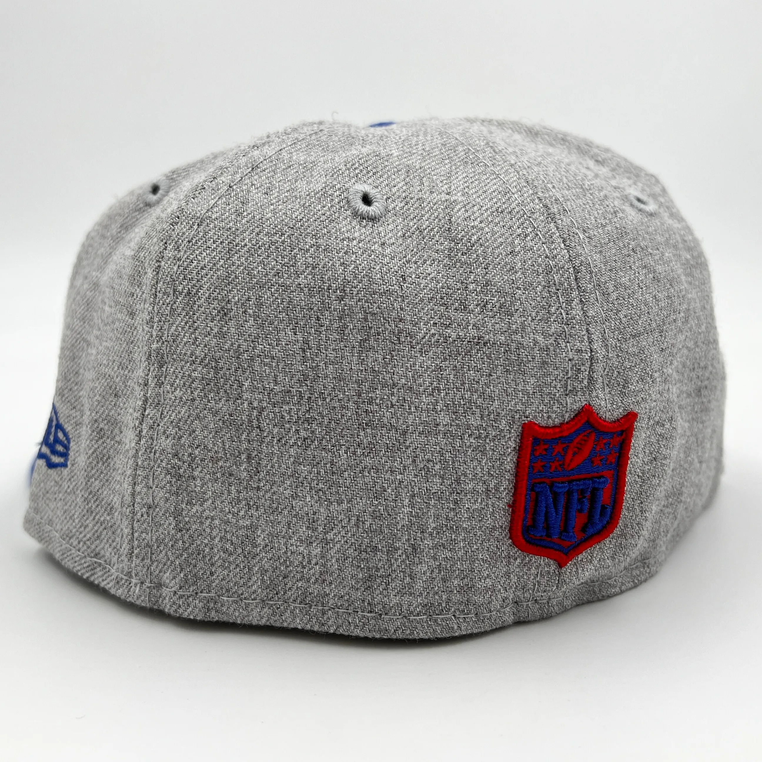 New Era Buffalo Bills Primary Logo Heather Gray Fitted Hat