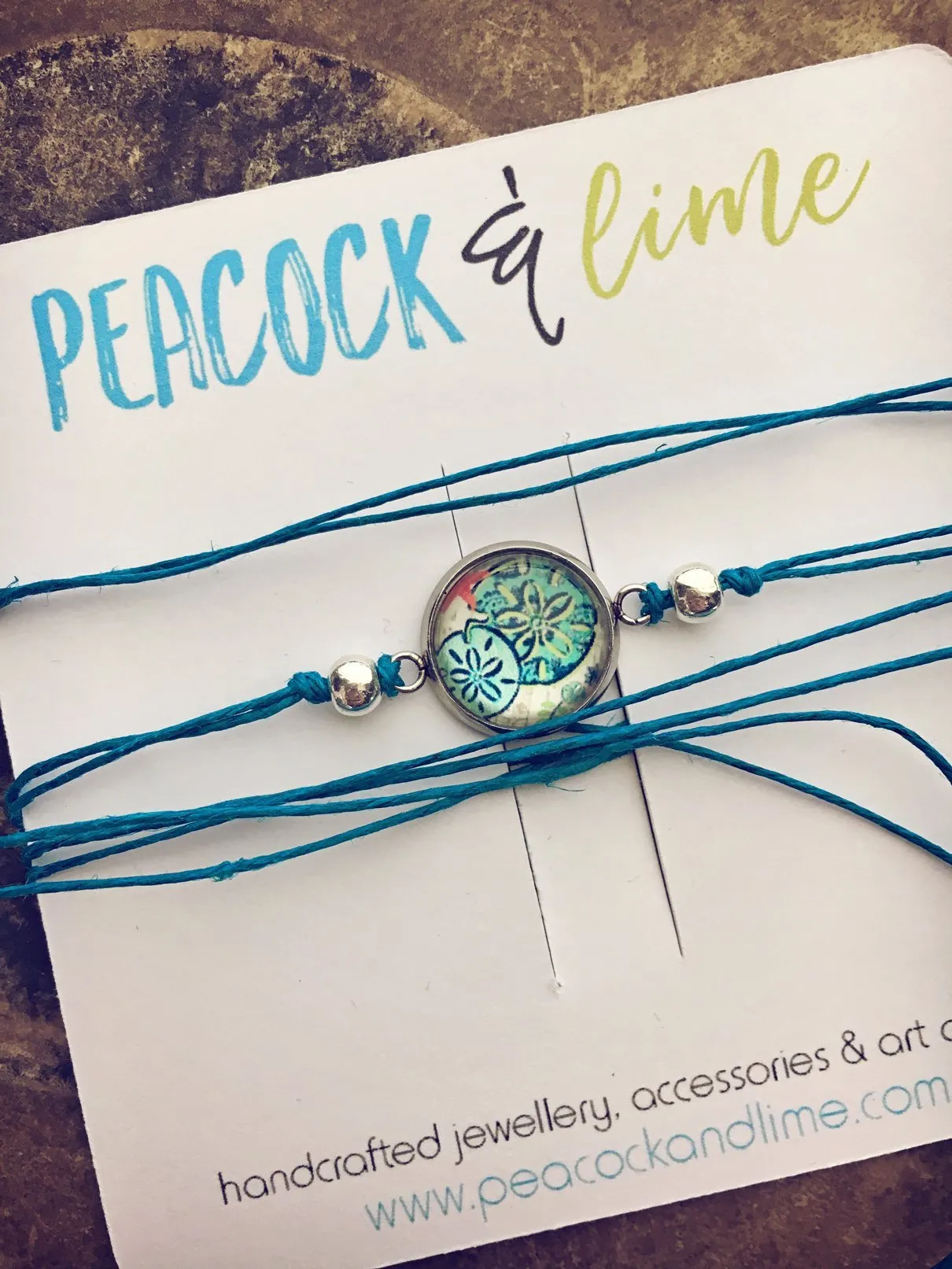 ocean themed beachy tie wrap hemp bracelets