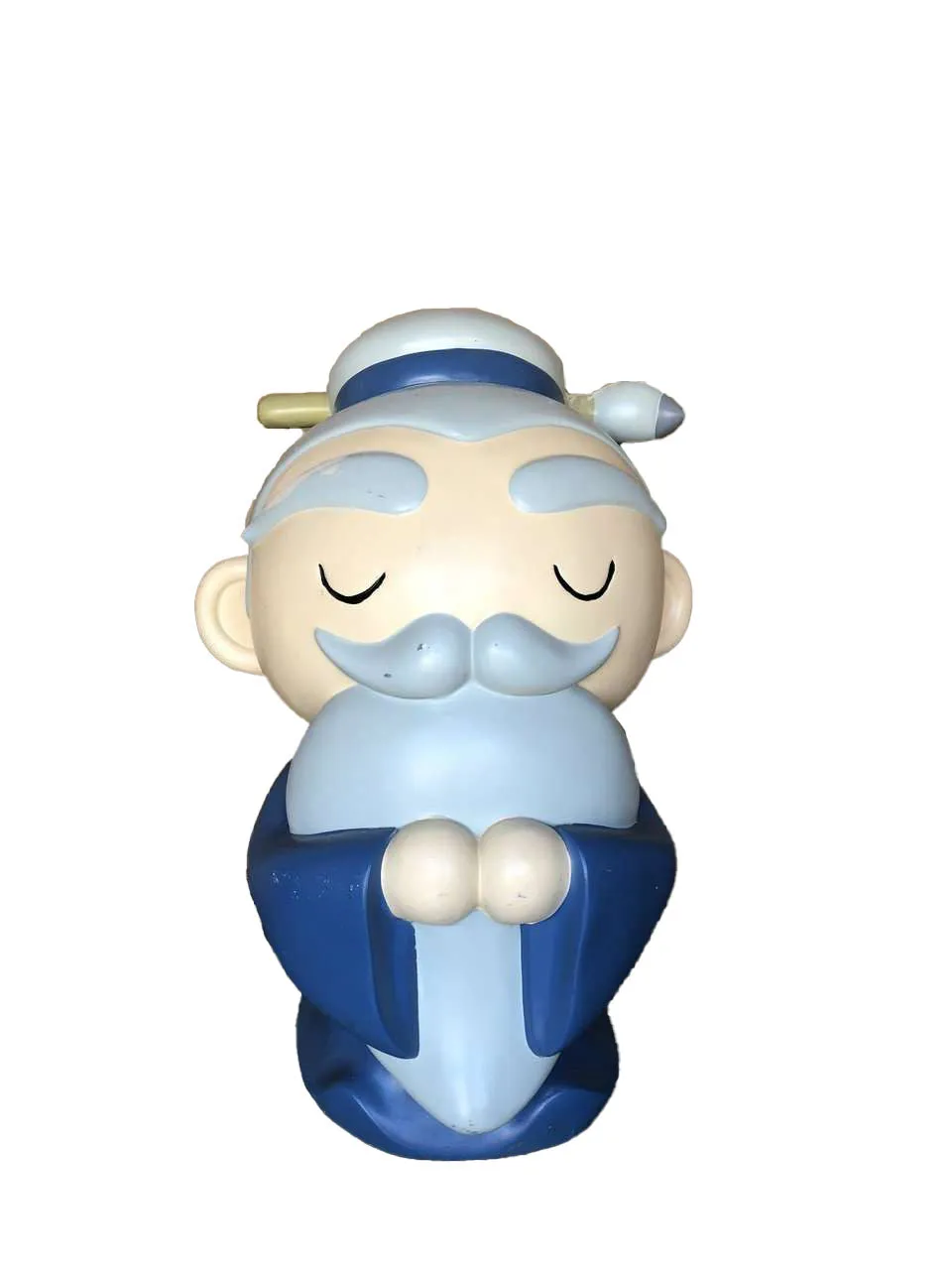 Old Man Avatar Japanese Character Store Display "Eyes Closed" - Pre-Owned