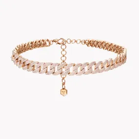 Pavé Geo Link Choker