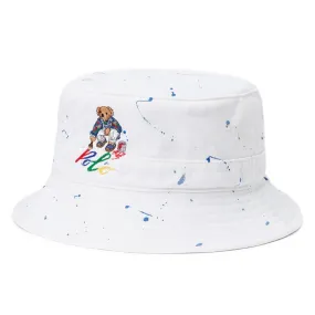 Polo Ralph Lauren Paint Bear Bucket Hat