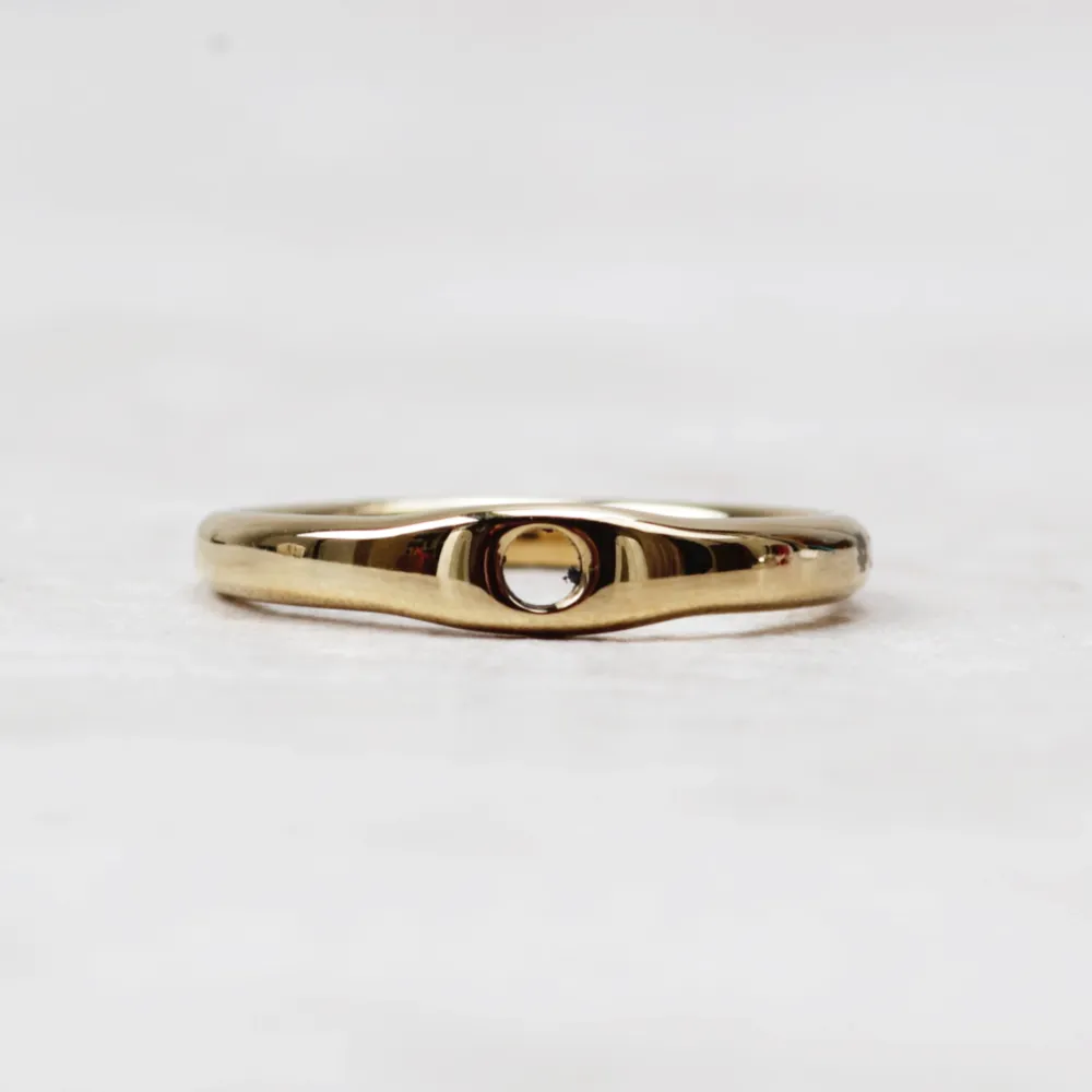 Qudo Interchangeable Gold Fine Ring